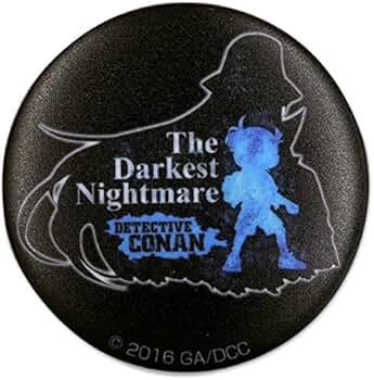 名探偵コナン ジン ポリカバッジ　純黒の悪夢　新品　未開封 Amazon.co.jp: ポリカバッチ 名探偵コナン純黒の悪夢（ムービーマーク